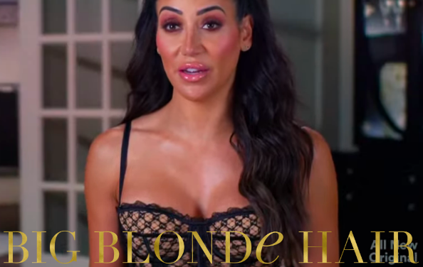 Tamra Judge’s Tan Net Corset Top