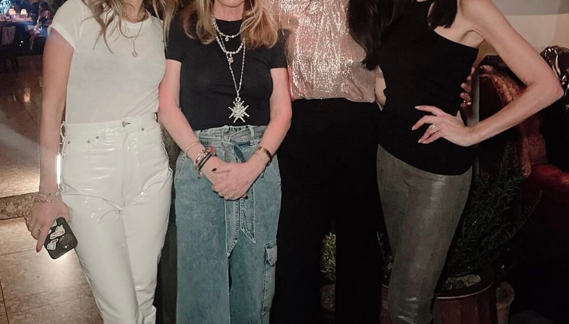 Kathy Hilton’s Belted Cargo Jeans