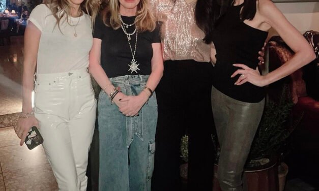 Erin Lichy’s White Leather Pants