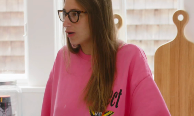 Amanda Batula’s Pink “Perfect Match” Sweatshirt