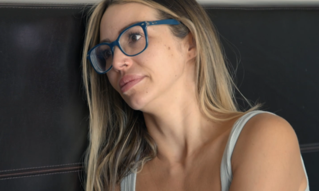 Scheana Shay’s Blue Reading Glasses