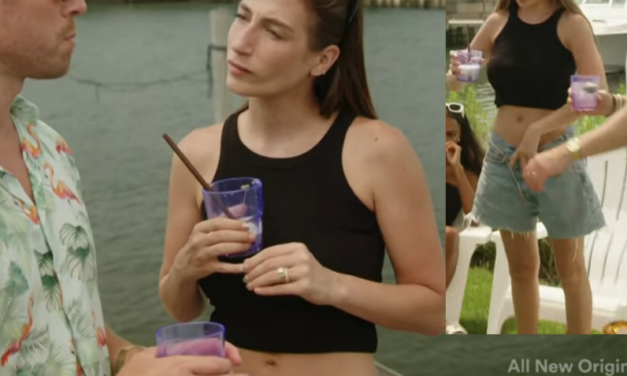 Amanda Batula’s Criss Cross Jean Shorts