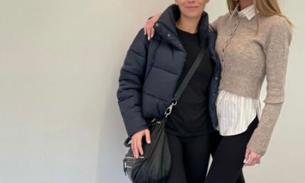 Dorit Kemsley’s Tan Cashmere Cardigan