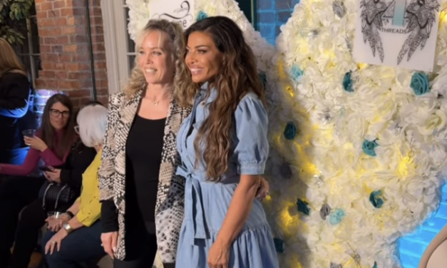 Dolores Catania’s Denim Maxi Dress