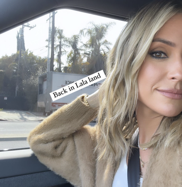 Kristin Cavallari’s Tan Fuzzy Cardigan