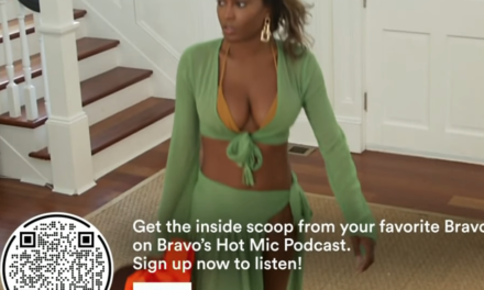 Ciara Miller’s Green Cover Up Skirt Set