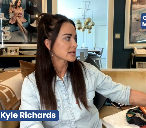 Kyle Richards’ Light Denim Shirt