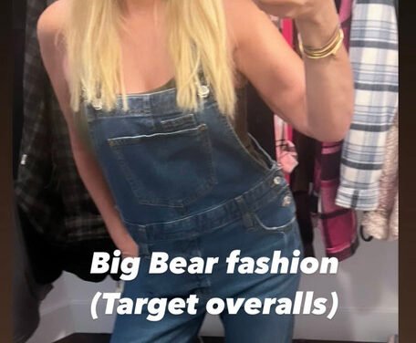 Tamra Judge’s Denim Overalls