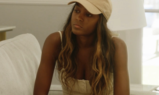 Ciara Miller’s Beige Romper Onesie