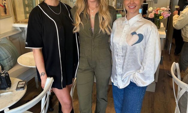 Ariana Madix’s Satin Button Down