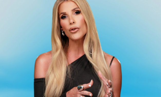 Tracy Tutor’s Grey Asymmetric Confessional Top